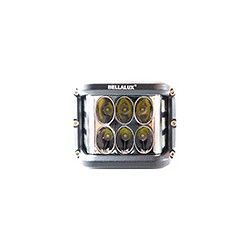 FARO HYPER-LED IR-Z06 C/ALARMA AZUL 12-80V 20W