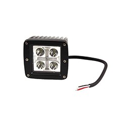 FARO LED 4LED BLANCO 8 COLOR ESTROBO