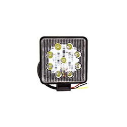 FARO LED 9LED 17.5MM 12V ESTROBO REDONDO