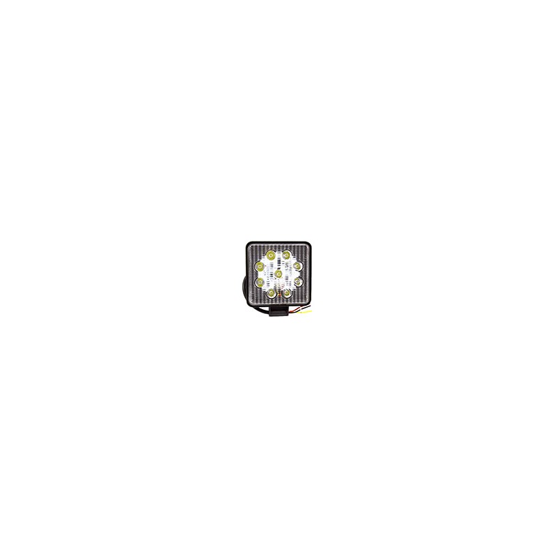 FARO LED 9LED 17.5MM 12V ESTROBO REDONDO