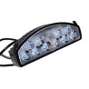 FARO LED CASCARA NEGRA LUZ BLANCO-AZUL