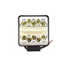 FARO LED CUADRADO 22LED BLANCO 12 COLOR ESTROBO