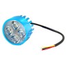 FARO LED P/MOTO CUERPO AZUL 20W