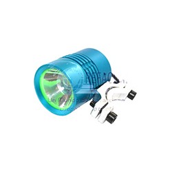 FARO LED P/MOTO LUZ BLANCA CUERPO AZUL 10W