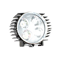 FARO LED REDONDO 22LED BLANCO 12 COLOR ESTROBO