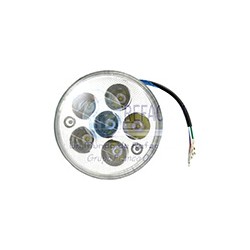 FARO LED REDONDO GRANDE P/MOTO DC 10-95V 25W