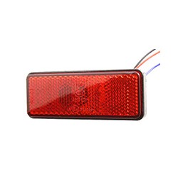 FARO LED REFLECTOR ROJO (RECTANGULO)