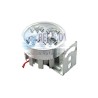 FARO MOTO REDONDO 4/3W CARCASA PLATA 5.5CM