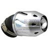 FILTRO AIRE INDIVIDUAL LUJOSO PLATA 28/35/48MM