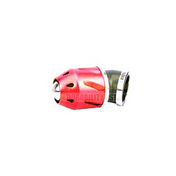 FILTRO AIRE INDIVIDUAL LUJOSO ROJO MATE 28/35/48MM