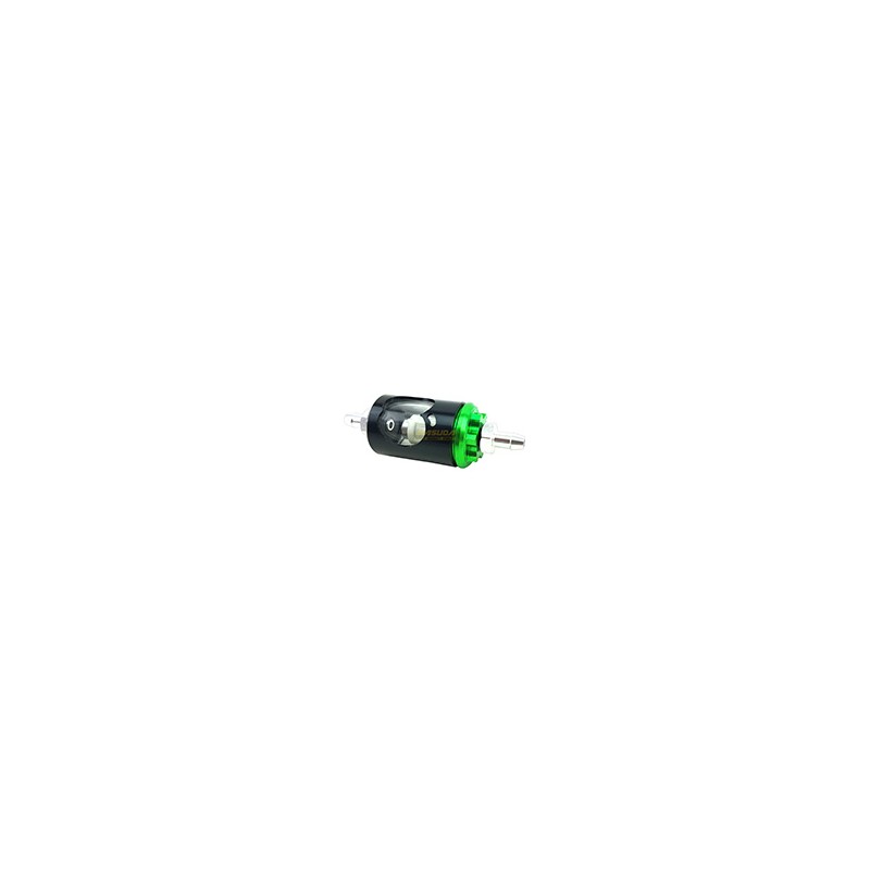 FILTRO GAS ALUMINIO IR0086 VERDE