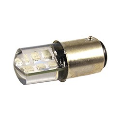 FOCO DIRECCIONAL 12LED ESTROBO IR098 LUZ ROJA