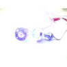 FOCO ESTROBO JGO FLASH LED IR0009 12V LUZ AZUL