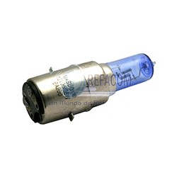 FOCO FARO DEL XENON AZUL COMP BA20D 12V 18/18W