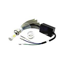 FOCO HYPER-LED UNIV KIT LUZ BLANCA H1 12-80V 20W
