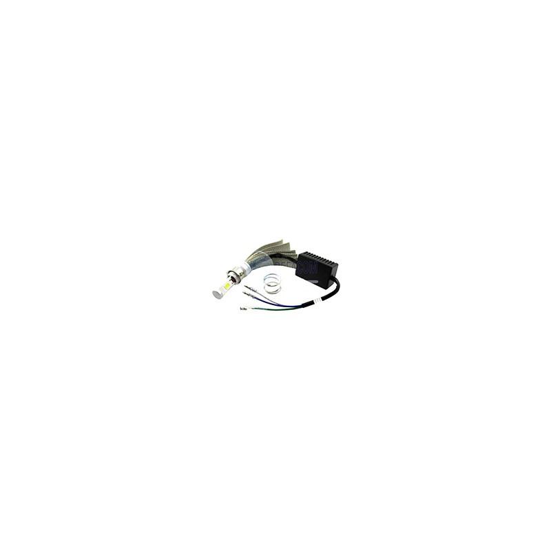 FOCO HYPER-LED UNIV KIT LUZ BLANCA H1 12-80V 20W