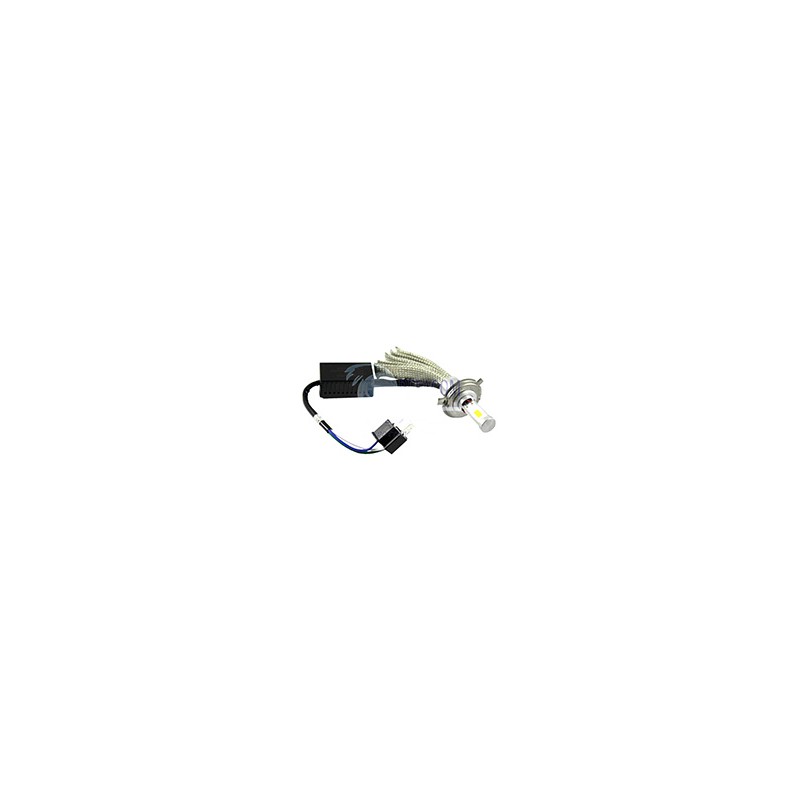 FOCO HYPER-LED UNIV KIT LUZ BLANCA H4 12-80V 20W