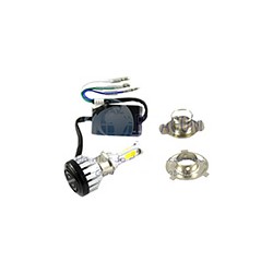 FOCO HYPER-LED UNIV LUZ BLAN/AMAR H6-3 12-80V 20W