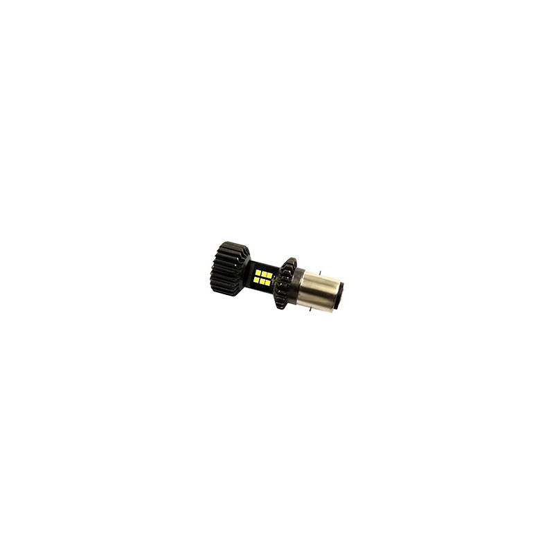FOCO LED ALUMINIO P/MOTO BA20D 12V 14W 2000LM
