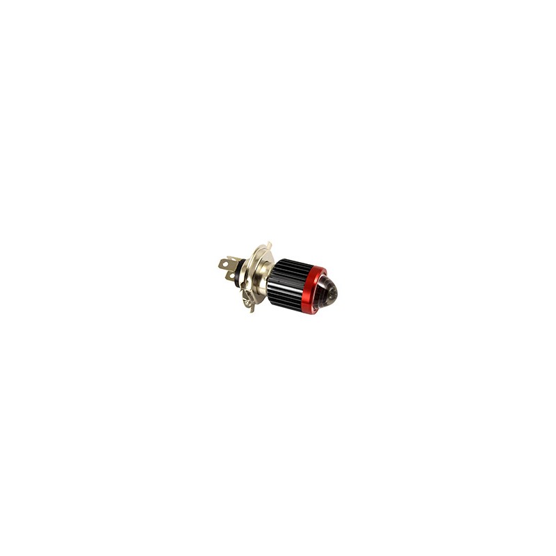 FOCO LED ALUMINIO P/MOTO BA20D 12V 15W 2000LM