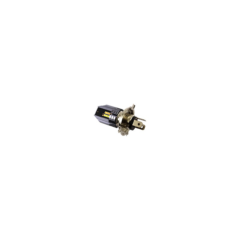 FOCO LED ALUMINIO P/MOTO BICOLOR H4 12V 12W 1080LM