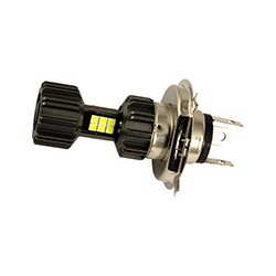 FOCO LED ALUMINIO P/MOTO H4 12V 15W 2000LM