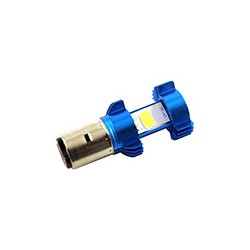 FOCO LED AZUL 12W BA20D DC10-95V