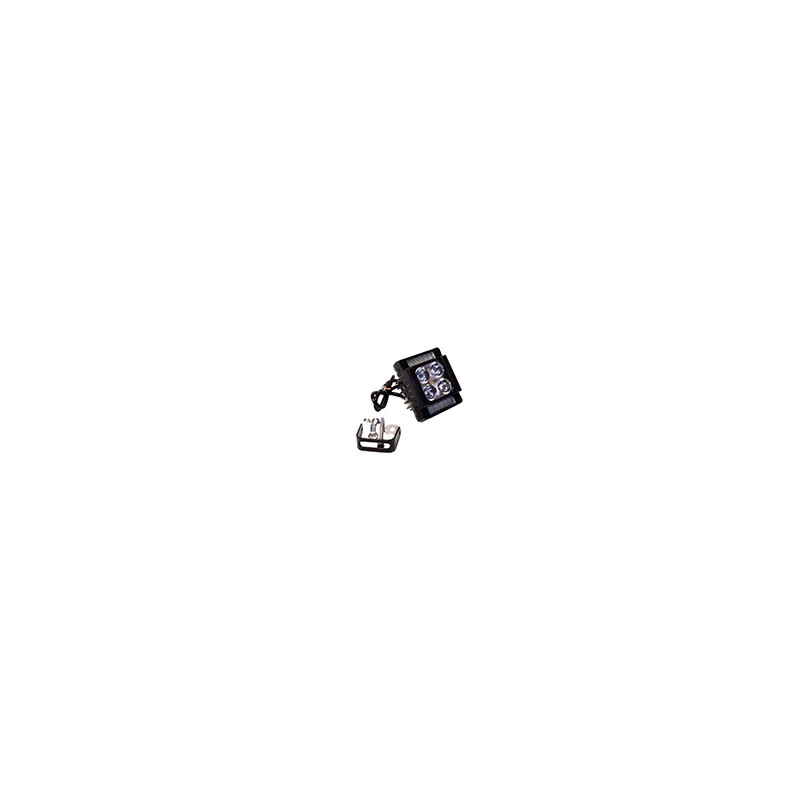 FOCO LED CASCARA NEGRA LUZ AZUL