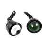 FOCO LED CASCARA NEGRA LUZ VERDE