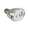 FOCO LED CASCARA PLATA LUZ AZUL-ROJO