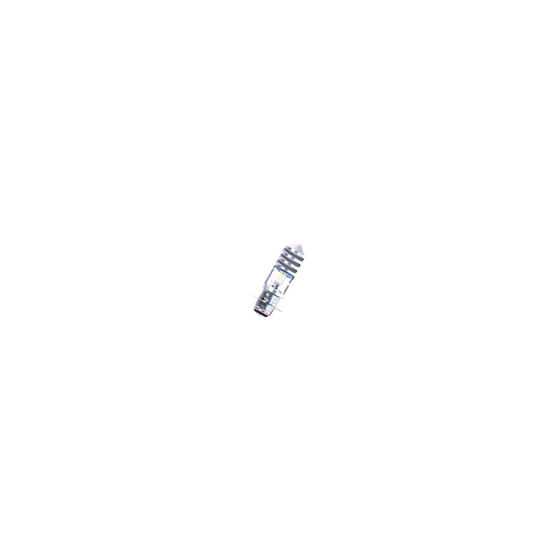 FOCO LED CASCARA PLATA LUZ BLANCO