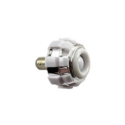 FOCO LED CASCARA PLATA LUZ V+A+B+R