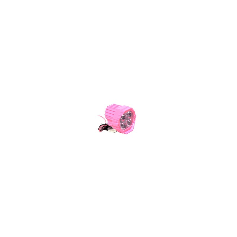 FOCO LED CASCARA ROSA LUZ BLANCO