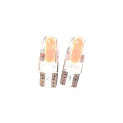 FOCO LED COLOR NARANJA TIPO CRISTAL