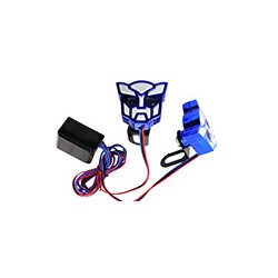 FOCO LED DRL ESTROBO AZUL