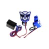 FOCO LED DRL ESTROBO AZUL