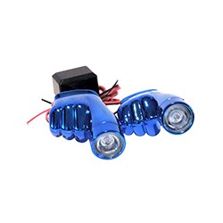 FOCO LED ESTROBO AZUL