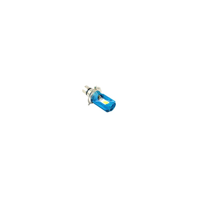 FOCO LED H4 P/MOTO AZUL DC 10-95V 12W