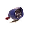 FOCO LED LUZ LEJANA/CERCANA ESTROBO CASCARA AZUL
