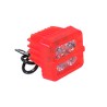 FOCO LED MINI CASCARA ROJA LUZ MULTICOLOR