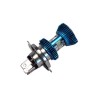 FOCO LED MOTO H4 CASCARA AZUL LUA BLANCO