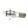 FOCO LED MOTO H4 CASCARA ORO LUZ BICOLOR