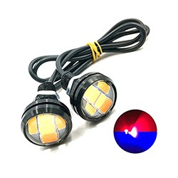 FOCO LED MOTO UNIVERSAL ROJO 48W 18 LED