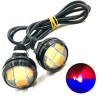 FOCO LED MOTO UNIVERSAL ROJO 48W 18 LED