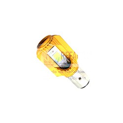 FOCO LED P/MOTO AMBAR DC 10-95V 12W