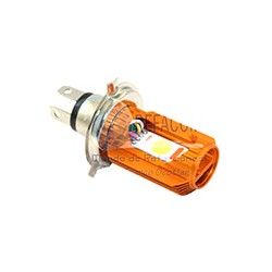 FOCO LED P/MOTO H4 ORO ESTROBO DC 10-95V 18W