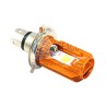 FOCO LED P/MOTO H4 ORO ESTROBO DC 10-95V 18W