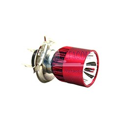 FOCO LED P/MOTO ROJO DC 10-95V 15W H4