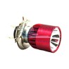 FOCO LED P/MOTO ROJO DC 10-95V 15W H4