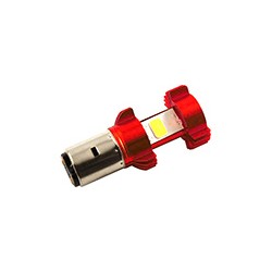 FOCO LED ROJO 12W BA20D DC10-95V